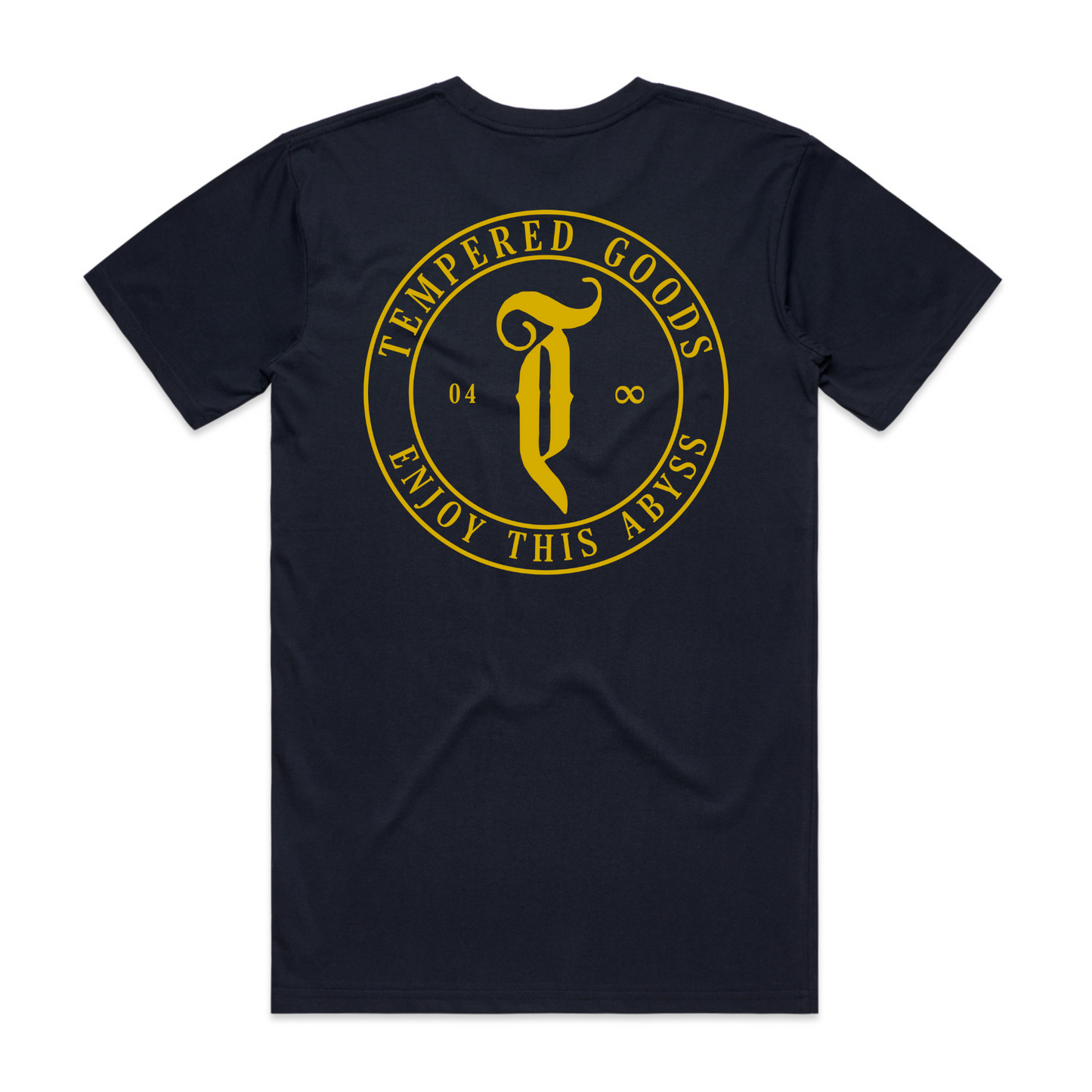 Tempered Logo Tee - Navy