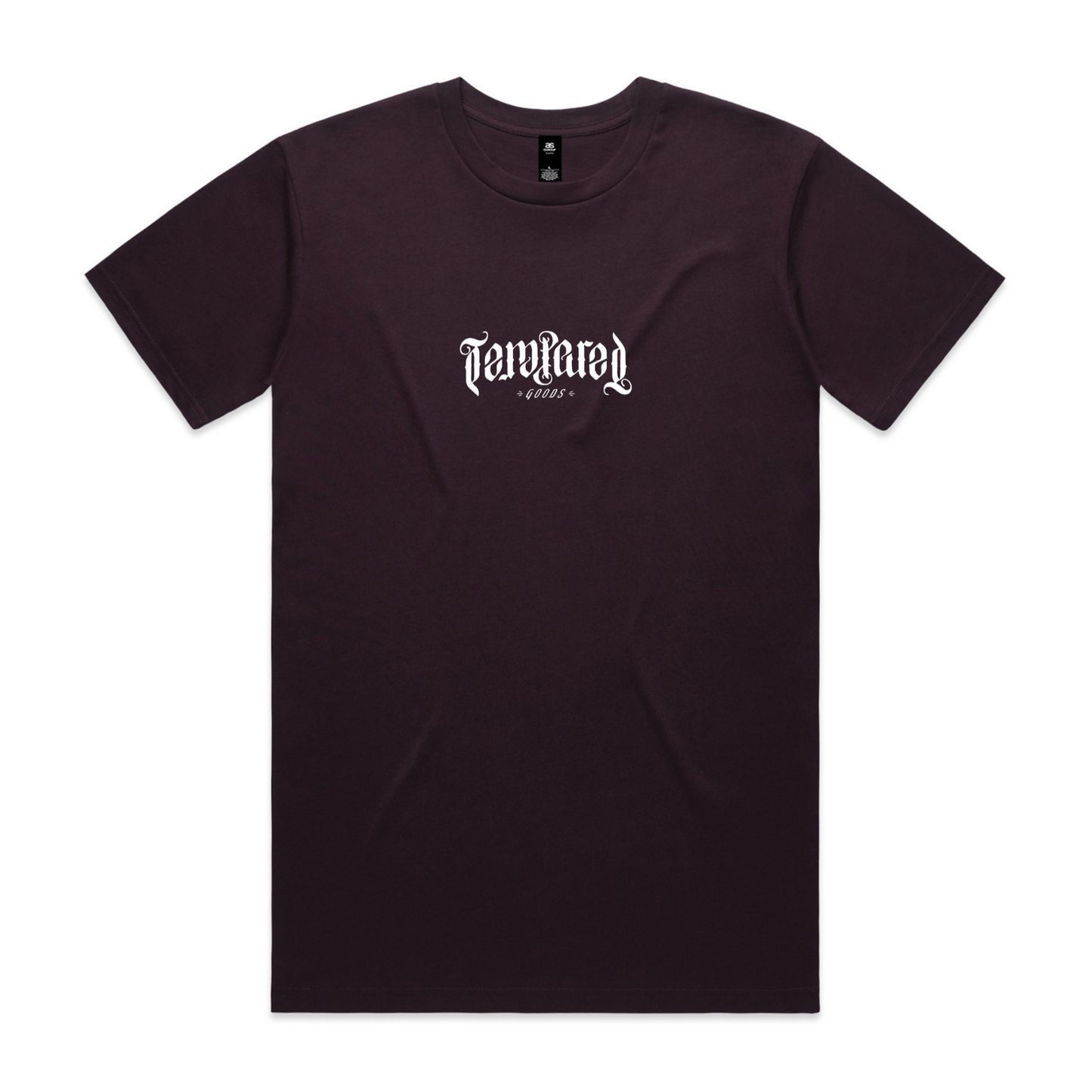 Tempered Logo Tee - Plum