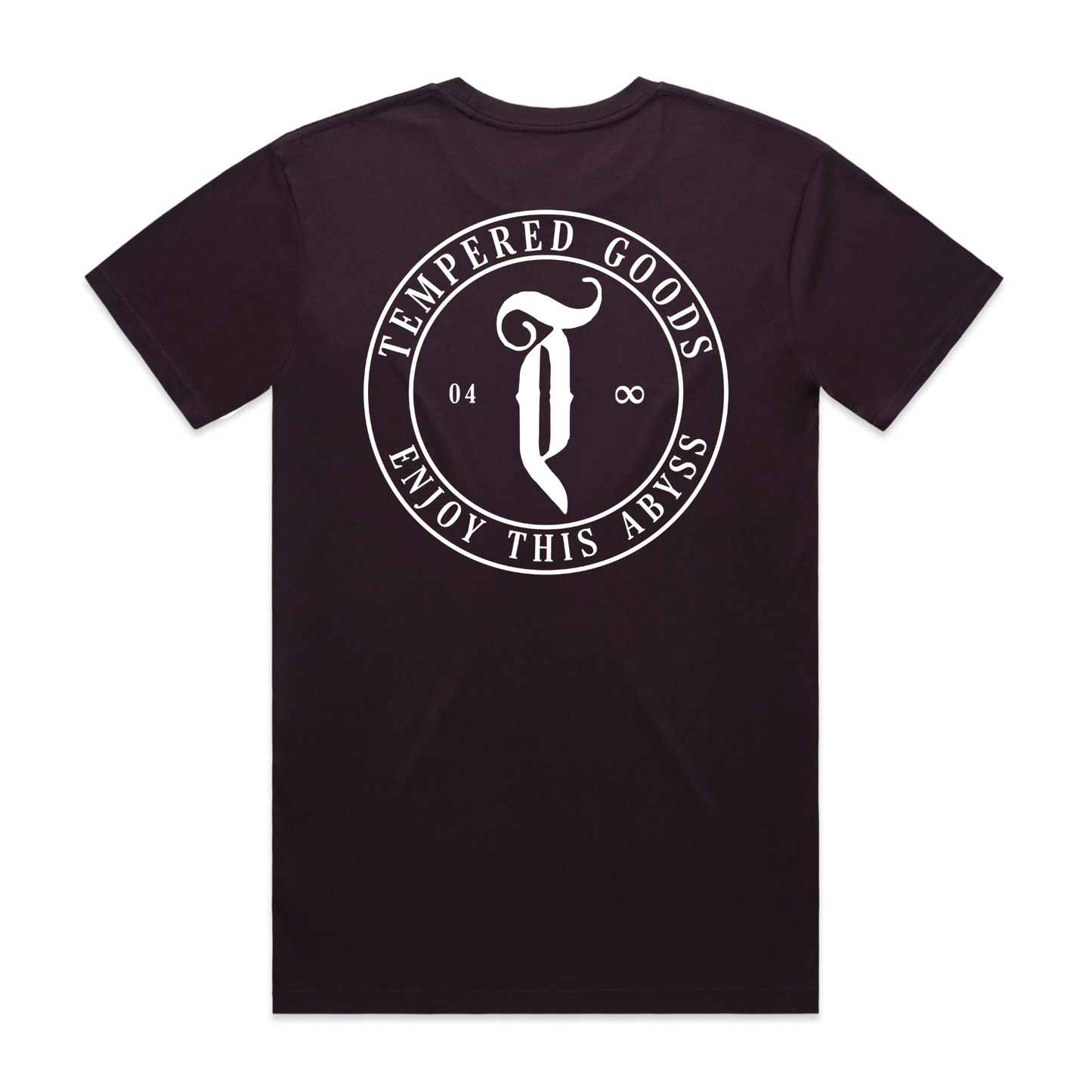 Tempered Logo Tee - Plum
