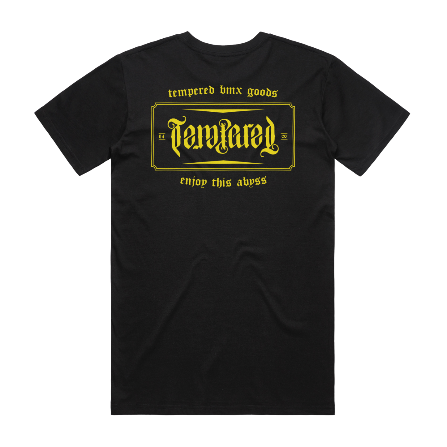 Tempered Crest Logo T-shirt - Black