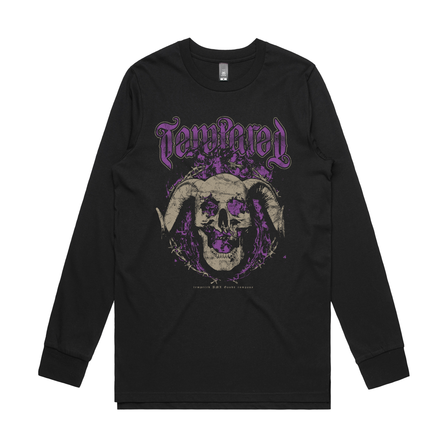 Tempered Vocko GOAT Long Sleeve T-shirt - Black