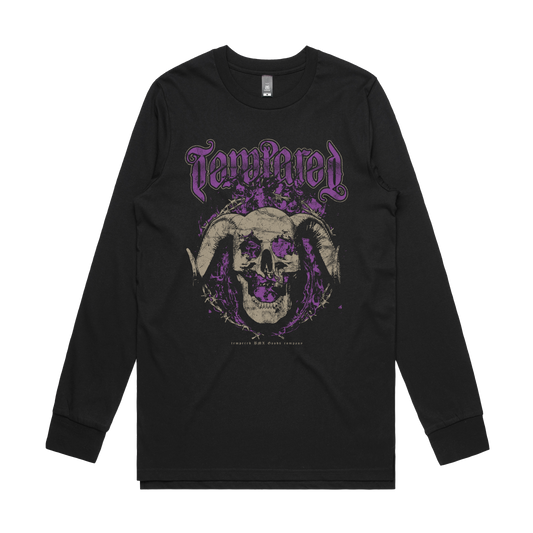 Tempered Vocko GOAT Long Sleeve T-shirt - Black