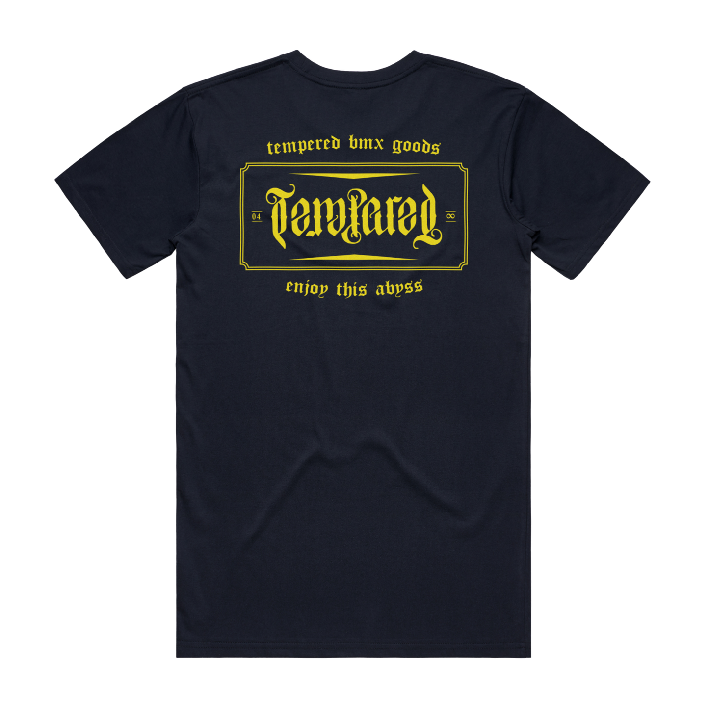 Tempered Crest Logo T-shirt - Navy