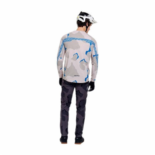 TLD 26.1 SKYLINE PRO LS JERSEY FLOW CAMO PUMICE