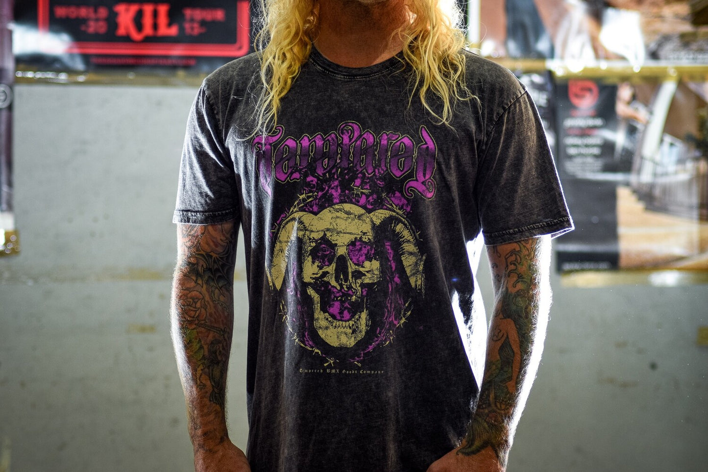 Tempered Vocko GOAT T-shirt - Stone Wash