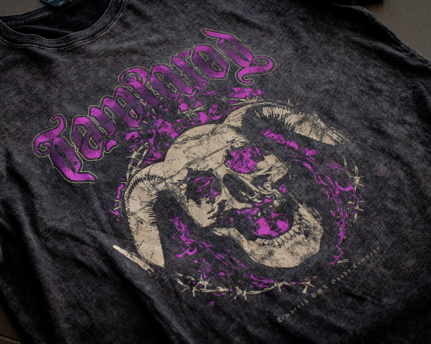 Tempered Vocko GOAT T-shirt - Stone Wash
