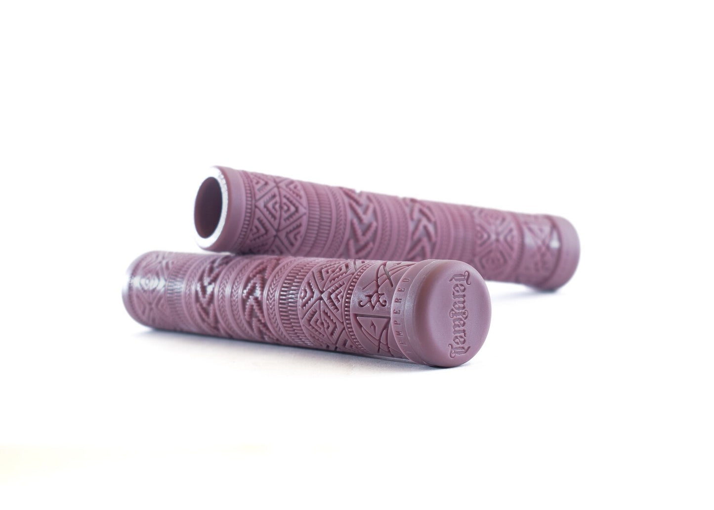 Tempered Zephyr BMX Grips - Flangeless