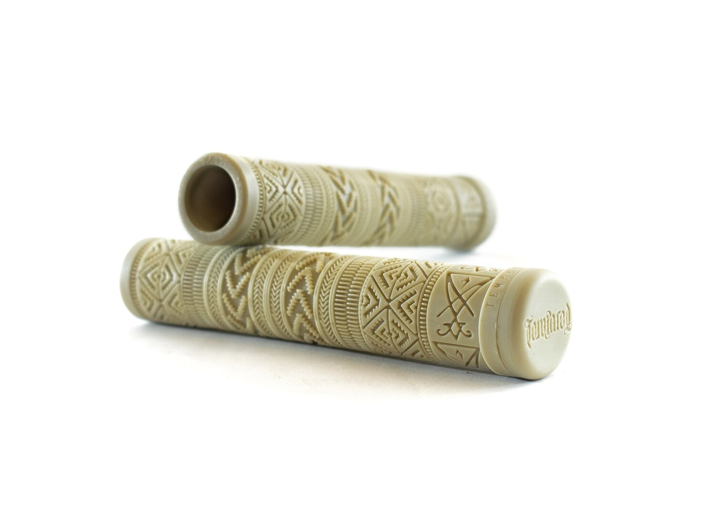Tempered Zephyr BMX Grips - Flangeless