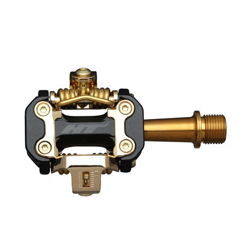 HT Components-M2Ti Limited Edition Gold Race Pedals