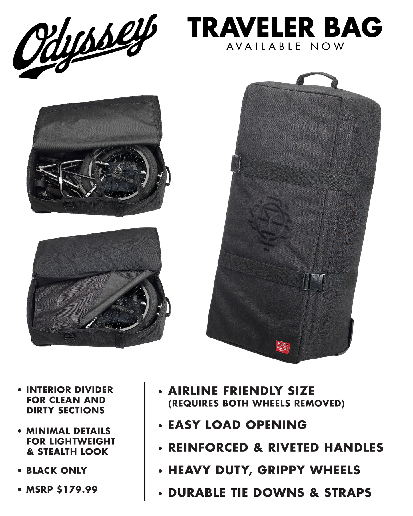 ODYSSEY Traveler Bike Bag