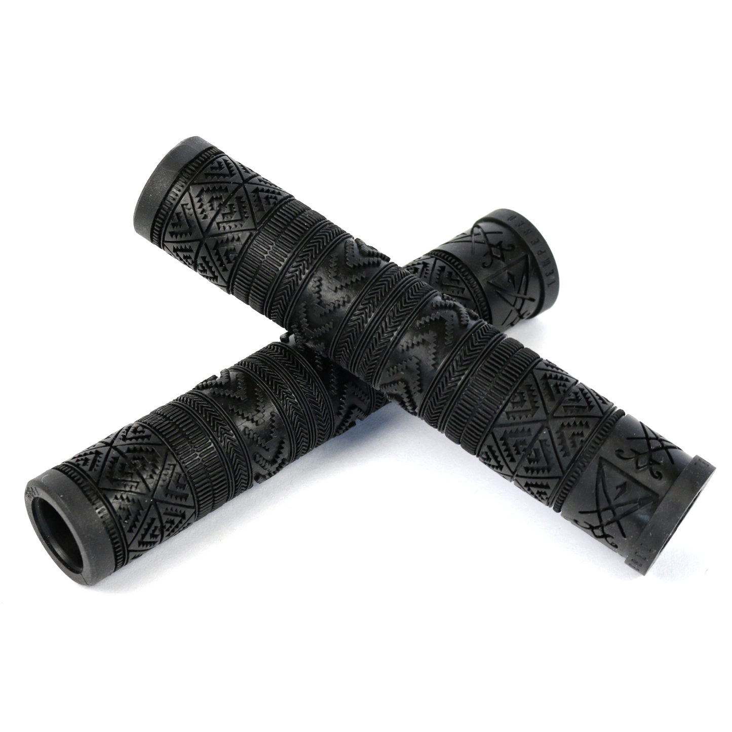 Tempered Zephyr BMX Grips - Flangeless