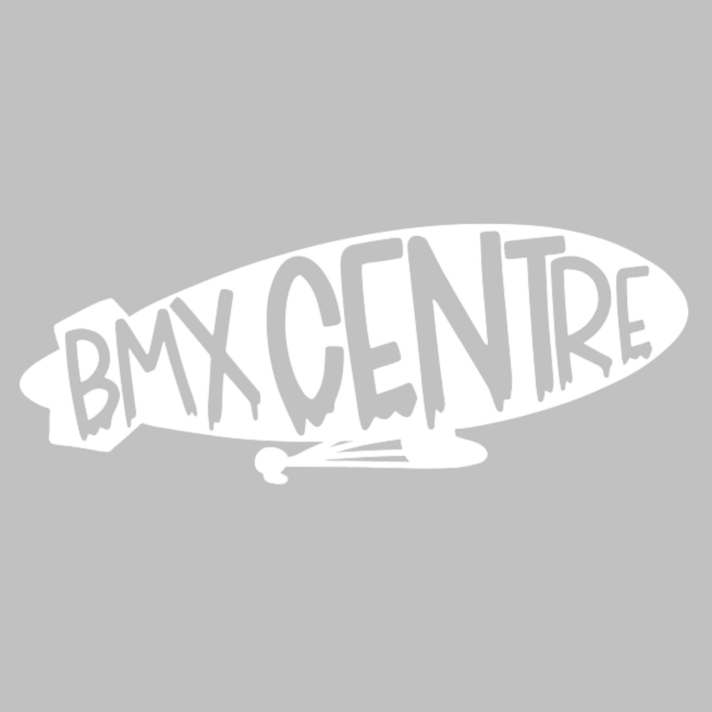 BMX Centre Blimp Vinyl Cut Sticker