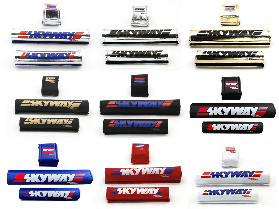 SKYWAY Retro USA Made Pad Set