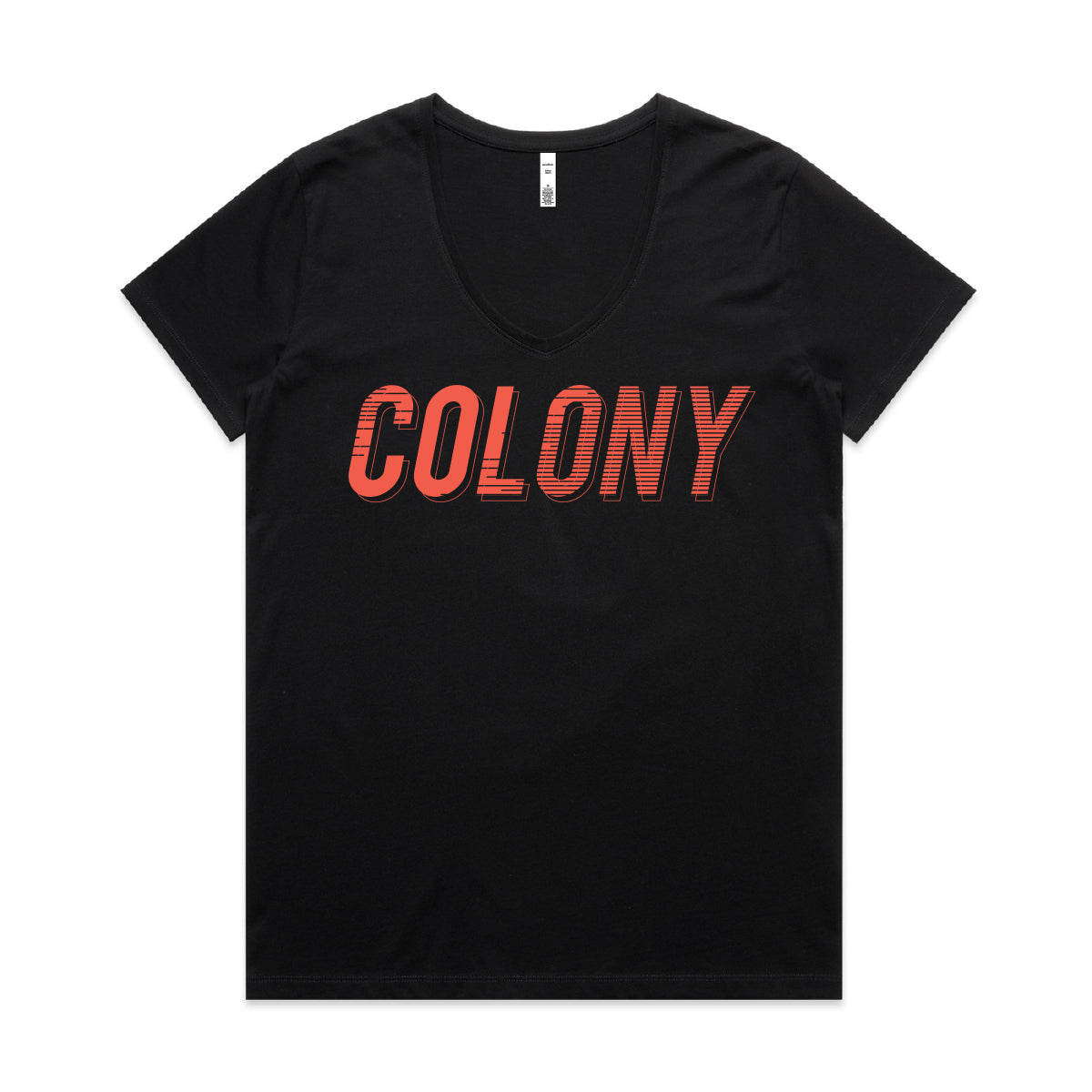 Colony Momentum Womens V Neck Tee