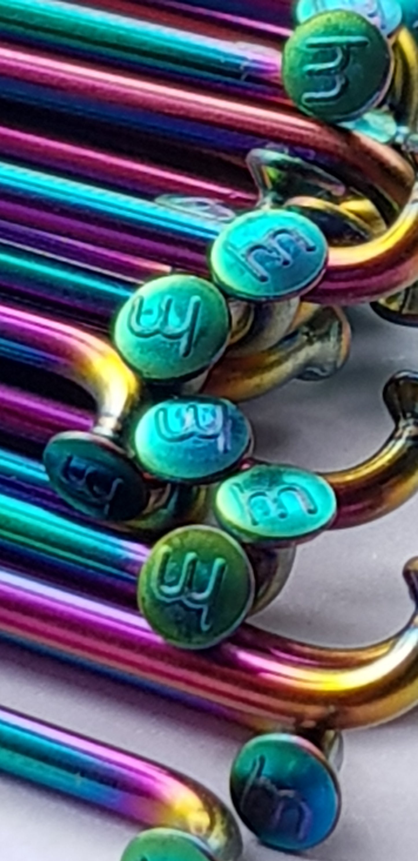 DRS Rainbow Stainless Spokes & Nipples