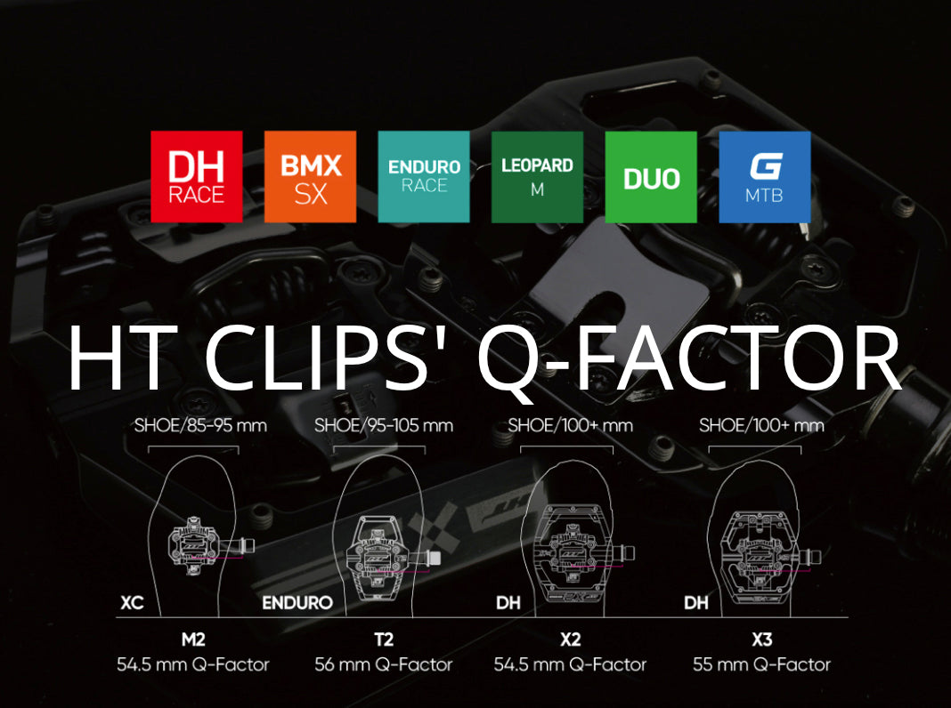 HT Components - M2Ti Race Pedals