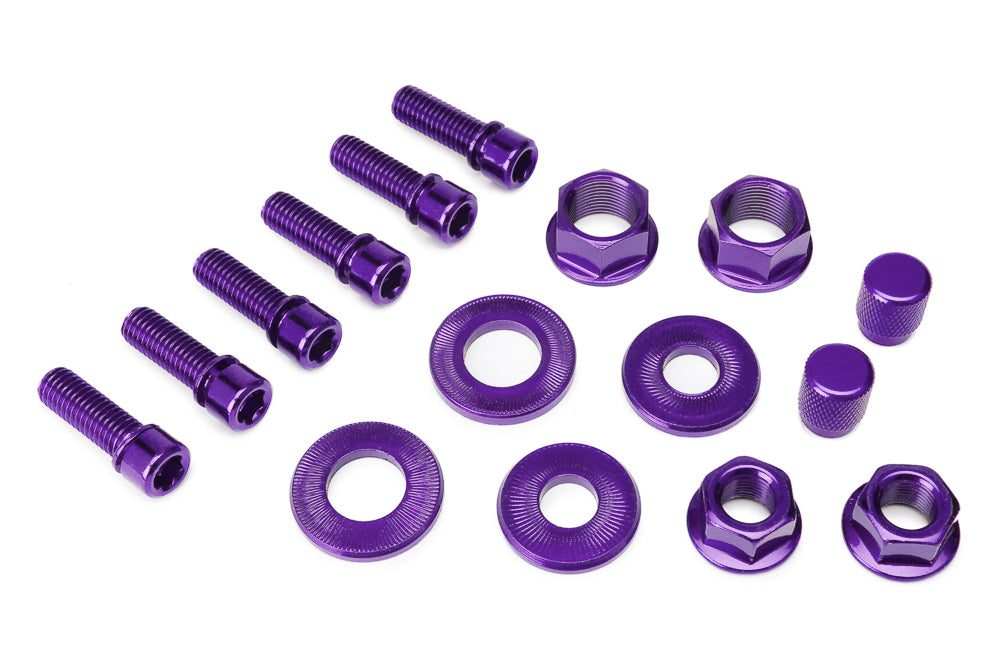SALT V2 Stem/Axle/Valve Nut & Bolt Kit