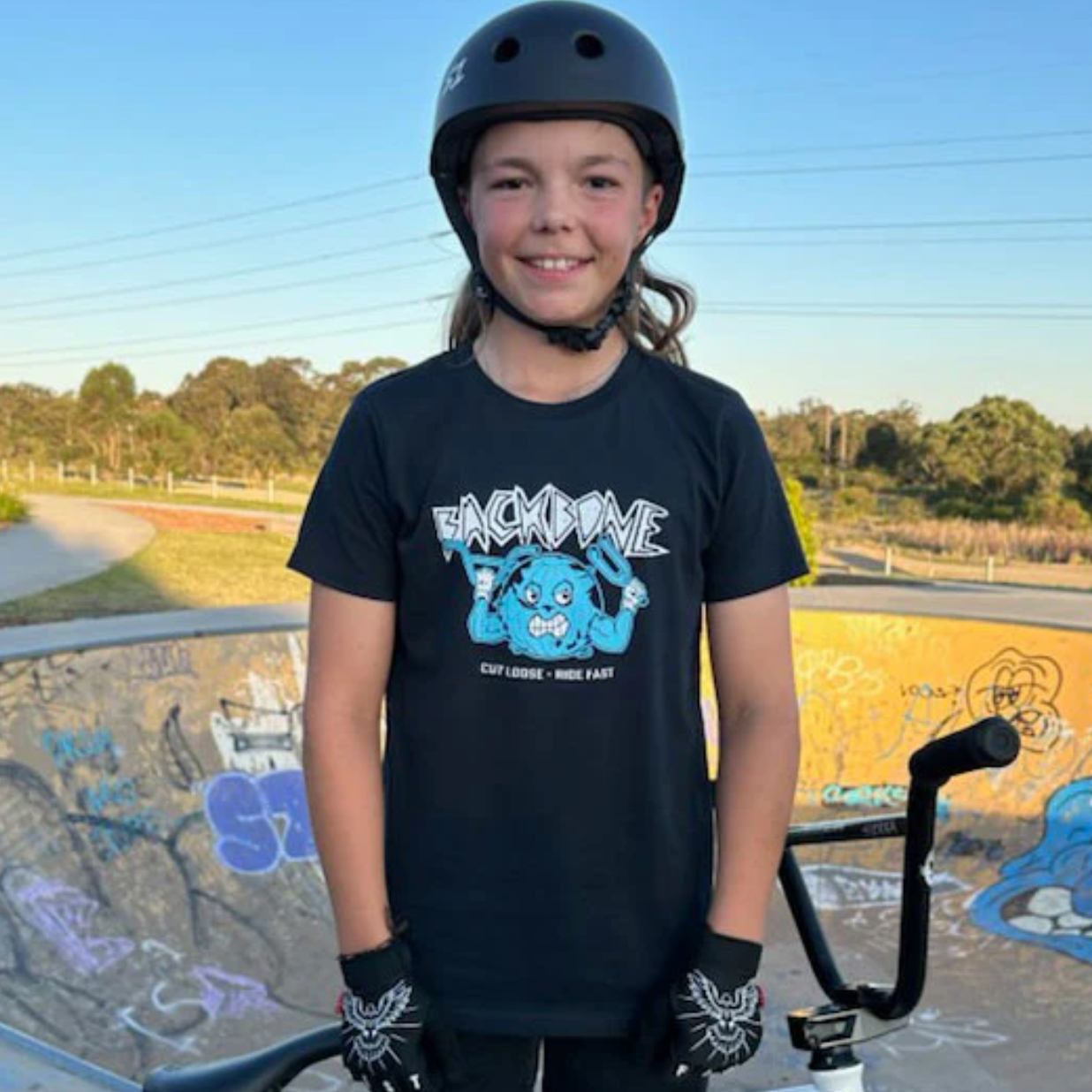 Backbone BMX Strong Loose Fast Youth T-Shirt