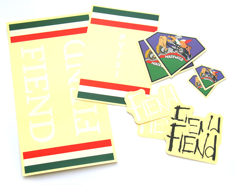 Fiend Reynolds Simoncini Frame Sticker Pack