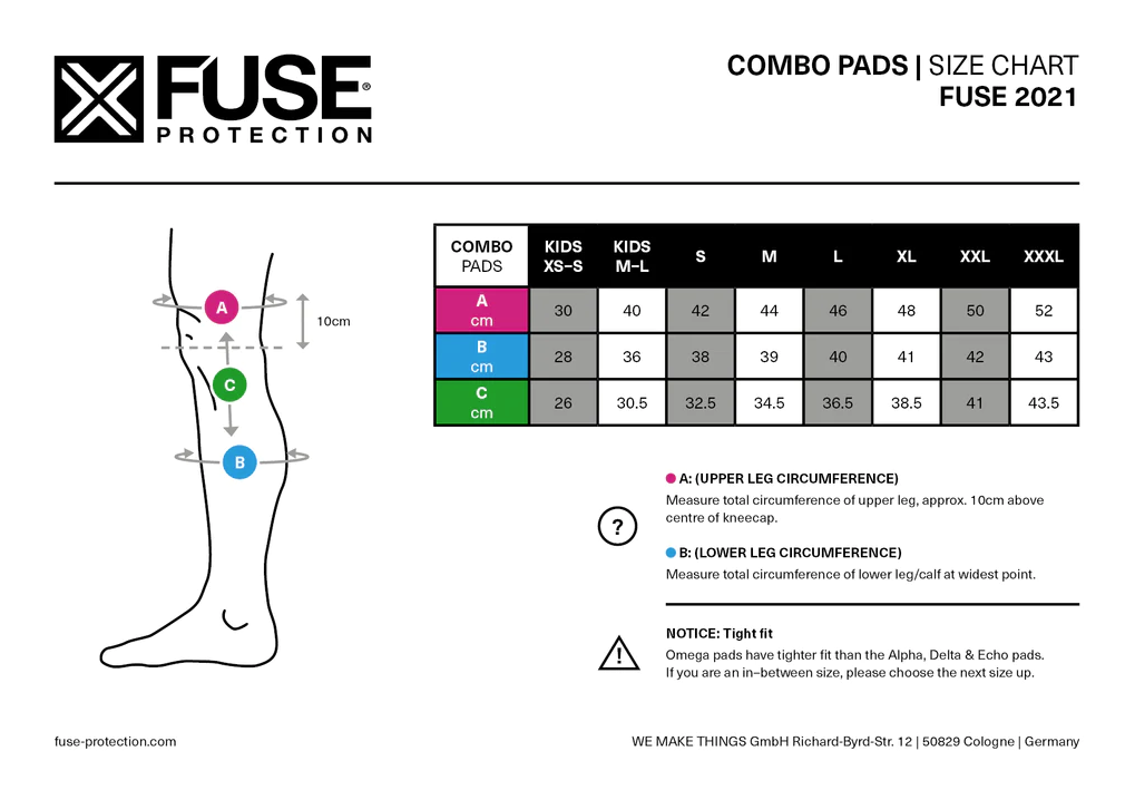 FUSE Echo 100 Knee/Shin Pads