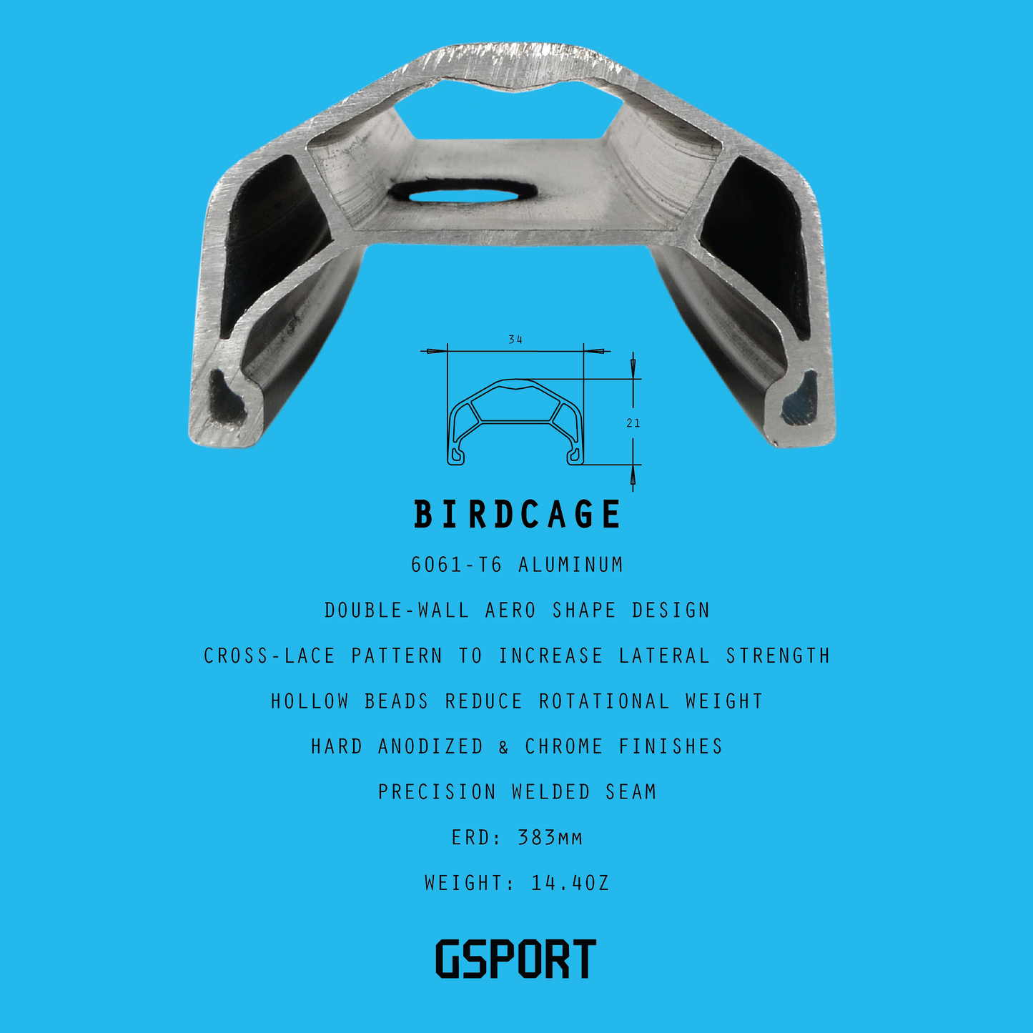 GSPORT Birdcage Rim