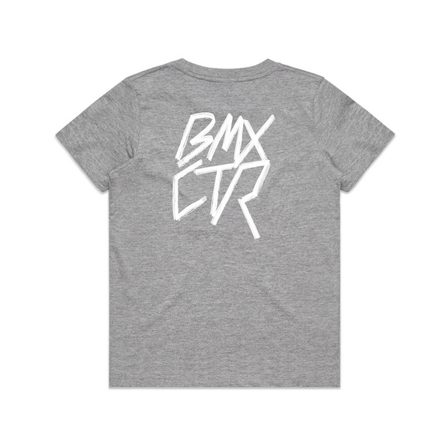 BMX CTR Youth Tee - Grey Marle