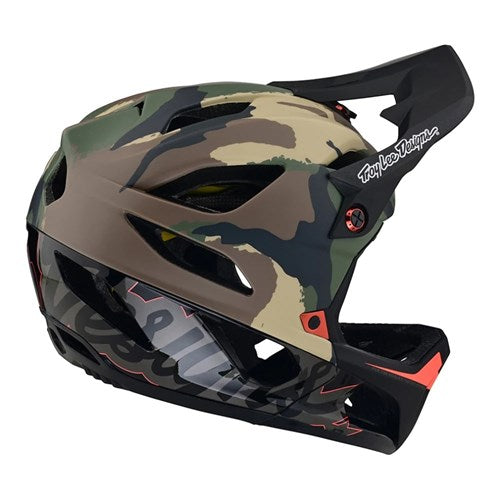 TLD 23 STAGE AS MIPS HELMET SIGNATURE CAMO ARMY GREEN