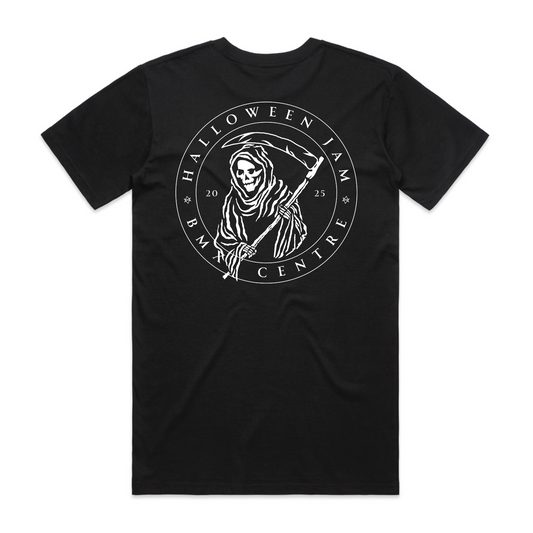 BMX Centre Halloween Jam 25 Tee - Mens Grim