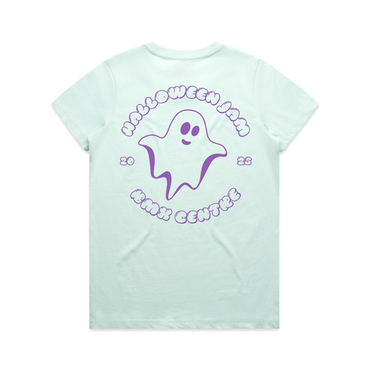 BMX Centre Halloween Jam 25 Tee - Womens Ghost