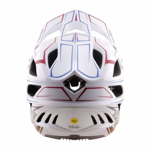 TLD 26.1 STAGE STUNT HELMET MIPS PINSTRIPE WHITE