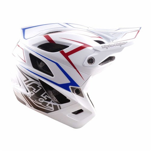 TLD 26.1 STAGE STUNT HELMET MIPS PINSTRIPE WHITE