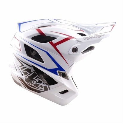 TLD 26.1 STAGE STUNT HELMET MIPS PINSTRIPE WHITE