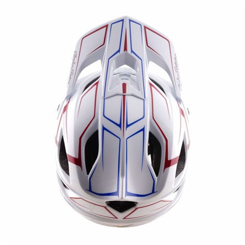 TLD 26.1 STAGE STUNT HELMET MIPS PINSTRIPE WHITE