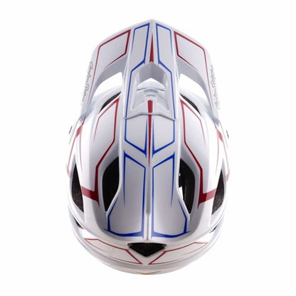 TLD 26.1 STAGE STUNT HELMET MIPS PINSTRIPE WHITE