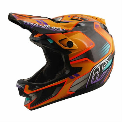 TLD 26.1 D4 CARBON HELMET MIPS CREST GOLD