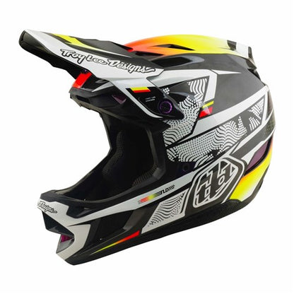 TLD 26.1 D4 CARBON HELMET MIPS LINED UP BLACK