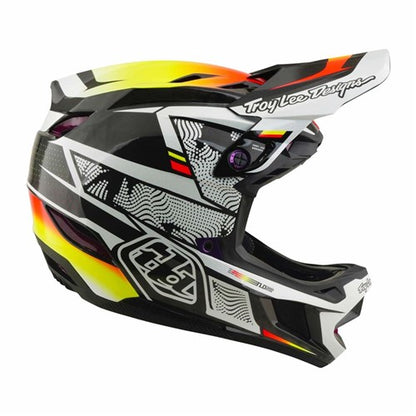 TLD 26.1 D4 CARBON HELMET MIPS LINED UP BLACK
