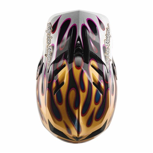 TLD 26.1 D4 CARBON HELMET MIPS OVERSPRAY GOLD / BLACK