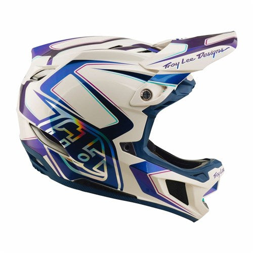TLD 26.1 D4 COMPOSITE HELMET MIPS FLARED WHITE / INDIGO