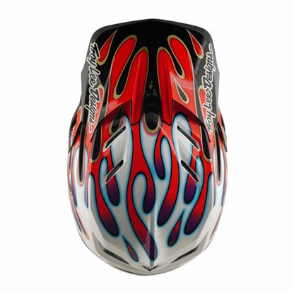 TLD 26.1 D4 COMPOSITE HELMET MIPS OVERSPRAY WHITE / RED