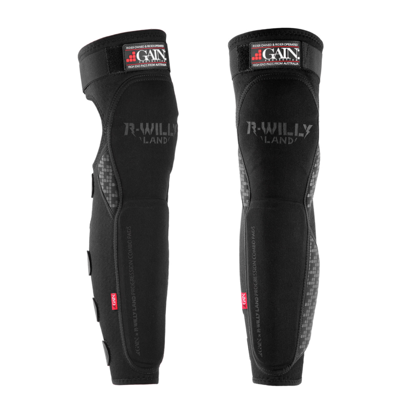 GAIN x R WILLY LAND "PROGRESSION" V2 Knee/Shin Combo Pads