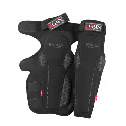 GAIN x R WILLY LAND "PROGRESSION" V2 Knee/Shin Combo Pads