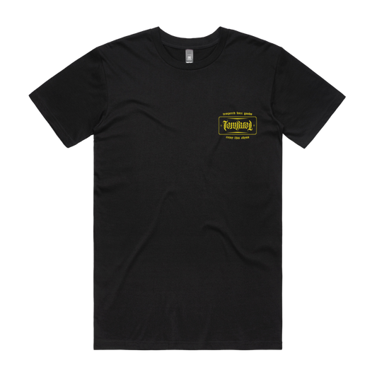 Tempered Crest Logo T-shirt - Black