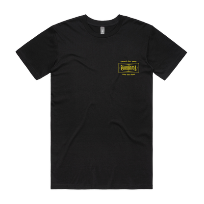 Tempered Crest Logo T-shirt - Black