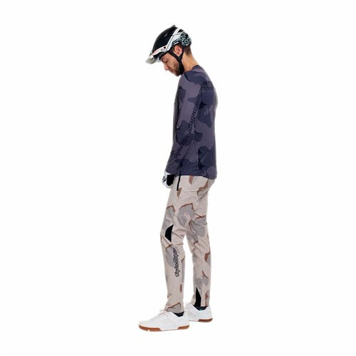 TLD 26.1 SKYLINE PRO LS JERSEY FLOW CAMO CARBON