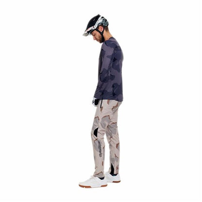 TLD 26.1 SKYLINE PRO LS JERSEY FLOW CAMO CARBON