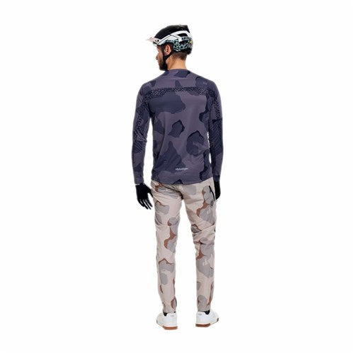 TLD 26.1 SKYLINE PRO LS JERSEY FLOW CAMO CARBON