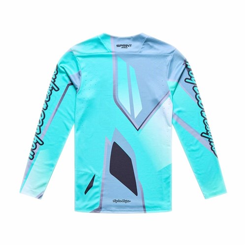 TLD 26.1 SPRINT PRO JERSEY LOWRIDER REAL TEAL