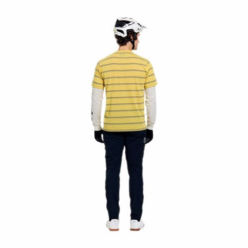 TLD 26.1 SKYLINE FAKIE RIDE LS JERSEY STRIPE BUTTER