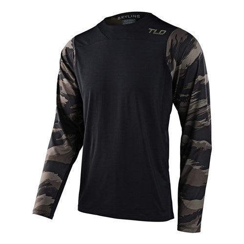 TLD 23 SKYLINE CHILL LS JERSEY HIDE OUT BLACK